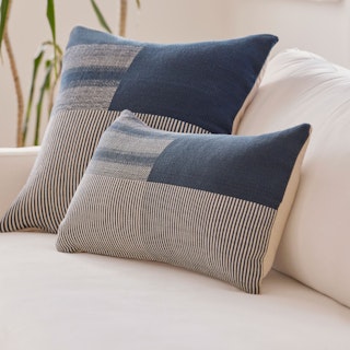 Elmer Lumbar Pillow - Blue Multi