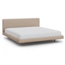 Tessu King Low Profile Upholstered Bed - Sandstone Wool Bouclé
