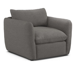 Leigh 42" Lounge Chair - Silver Gray