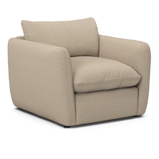 Leigh 42" Lounge Chair - Silver Taupe