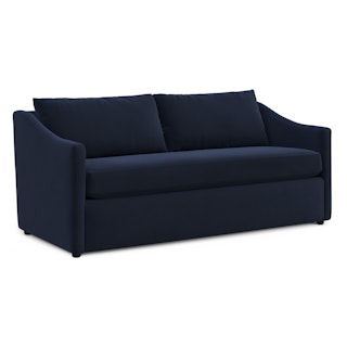 Landry 72" Velvet Loveseat - Hale Ink
