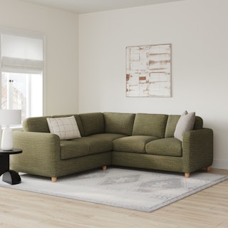 Vati 92" Corner Sectional -  Napa Moss