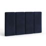 Noel King Velvet Headboard - Hale Ink