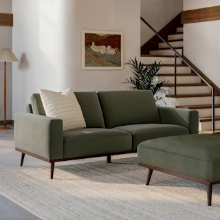 Rhett 84" Sofa - Felted Green