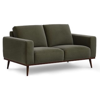 Rhett 63.5" Loveseat - Felted Green