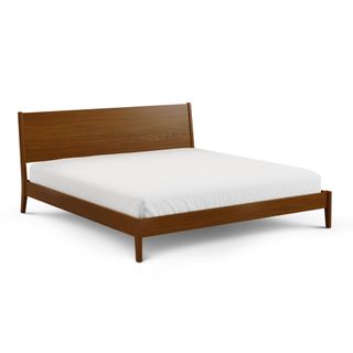 Cooper King Low Profile Bed - Walnut