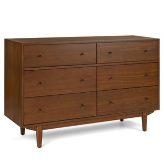 Cooper 6-Drawer Double Dresser - Walnut