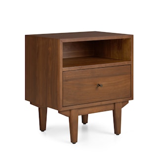 Cooper 1-Drawer Nightstand - Walnut