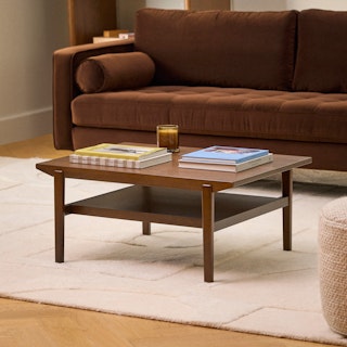 Cooper 35.5" Coffee Table - Walnut