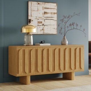 Ansel 63" Sideboard - Natural Oak
