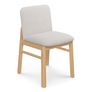 Mikkel Dining Chair - White Oak and Santolina Gray