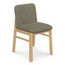 Mikkel Dining Chair - White Oak and Algonquin Green