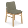 Mikkel Dining Chair - White Oak and Algonquin Green