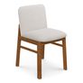 Mikkel Dining Chair - Walnut and Santolina Gray
