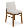 Mikkel Dining Chair - Walnut and Santolina Gray