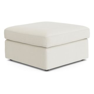 Lenae 33" Ottoman - Savoy Ivory