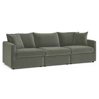 Lenae 104.5" Modular Sofa - Eleos Green