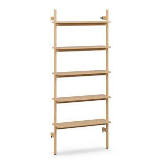 Heidi 33.25" Modular Shelving Unit, Wide - White Oak
