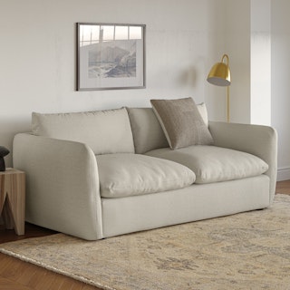 Leigh 83" Sofa Bed - Silver Ivory