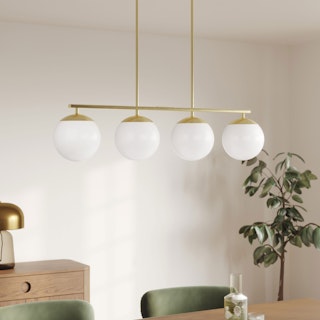 Moon Chandelier - Gold