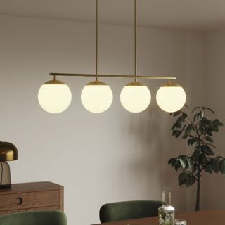 Moon Chandelier - Gold