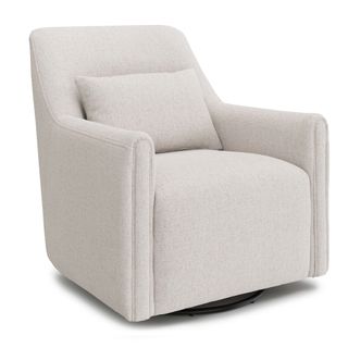 Winslow 29.5" Swivel Glider Chair - Napa White
