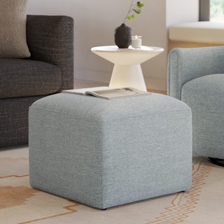 Winslow 21.25" Ottoman - Harbor Gray