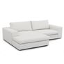 Beta 98" Modular Left Chaise Sectional - Quartz White