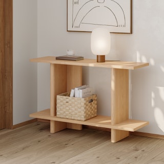 Torme 48" Console - White Oak