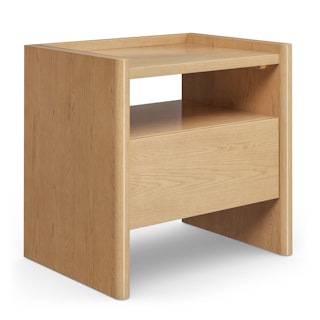 Torme 1-Drawer Nightstand - White Oak