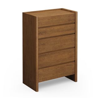Torme 5-Drawer Chest - Smoked Oak