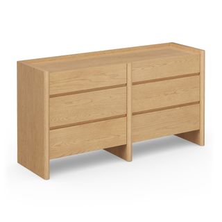 Torme 6-Drawer Double Dresser - White Oak