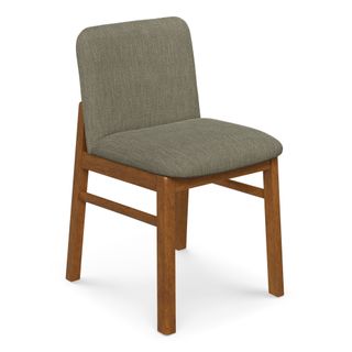 Mikkel Dining Chair - Walnut and Algonquin Green