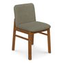 Mikkel Dining Chair - Walnut and Algonquin Green