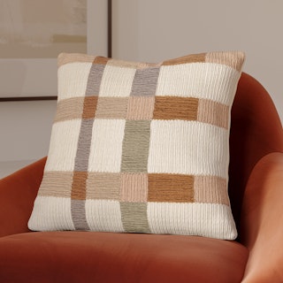 Wren Large Pillow - Ivory Multi