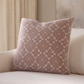 Elfin Large Pillow - Maroon Multi