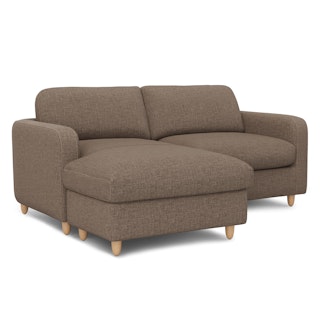 Vati 80" Left Storage Sectional - Buckler Brown