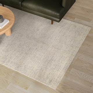 Loopi 5 x 8 Wool Rug - Pebble Sand