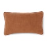 Lucca Velvet Small Pillow - Plush Pacific Rust