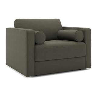 Sven 45.5" Tufted Sleeper Chair - Silver Moss