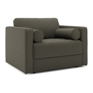 Sven 45.5" Tufted Sleeper Chair - Silver Moss