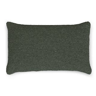 Gabriola Small Pillow - Green Wool Bouclé