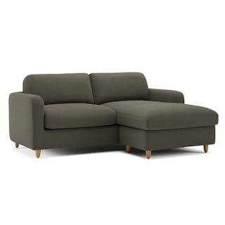 Vati 80" Right Storage Sectional - Silver Moss