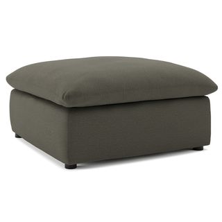 Leigh 41" Ottoman - Silver Moss