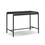 Sarek 51" Outdoor Bar Table - Black