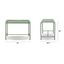 The Sarek Outdoor Bar Table x Counter Stool Bundle - Gallery View 1 of 6.