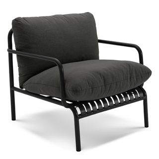 Sarek 31.5" Outdoor Lounge Chair - Sunbrella® Onyx