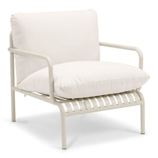 Sarek 31.5" Outdoor Lounge Chair - Sunbrella® Linen