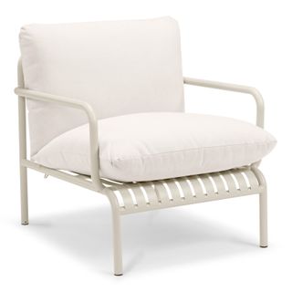 Sarek 31.5" Outdoor Lounge Chair - Sunbrella® Linen