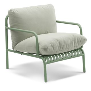 Sarek 31.5" Outdoor Lounge Chair - Sunbrella® Mint